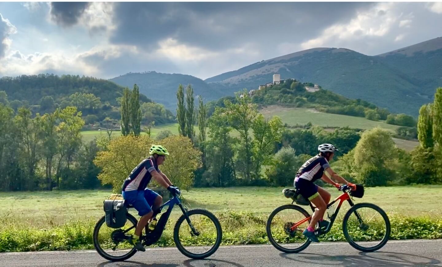 bicycle tours in italy